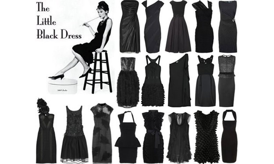 36114 Chanel Black Dress Stock Photos HighRes Pictures and Images   Getty Images